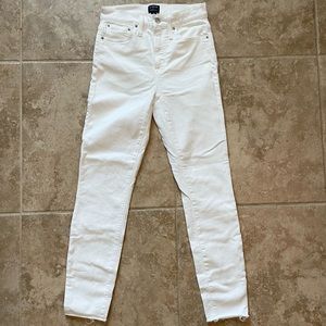 JCrew 10” High-Rise Skinny Jeans